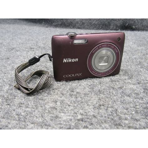 Nikon Coolpix S4100 5x Optical Zoom 14.0 MP Plum Digital - Etsy