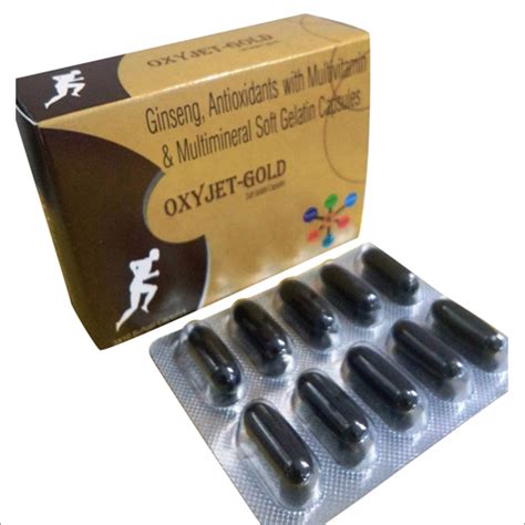 Ginseng Antioxidants With Multivitamins And Multiminerals Soft Gelatin