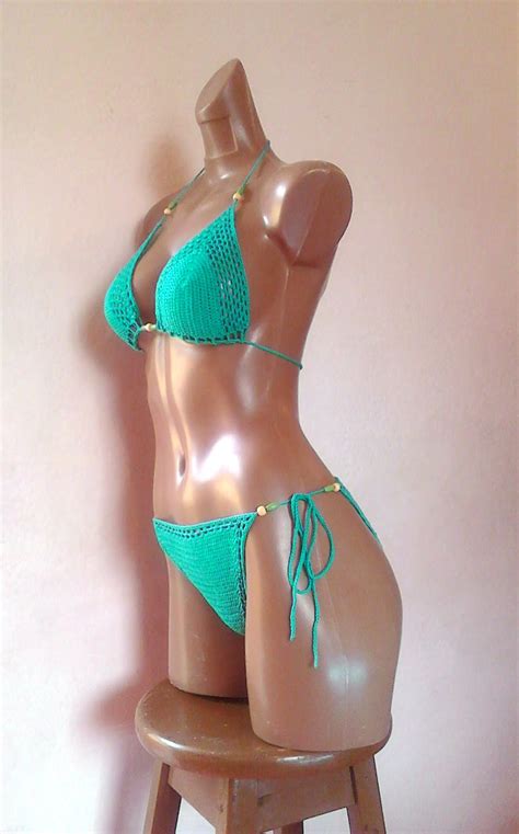 Corola s artesanales BIKINI VERDE MARILÚ