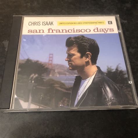 Chris Isaak San Francisco Days 1993 CD Single With 3 Prints For Sale