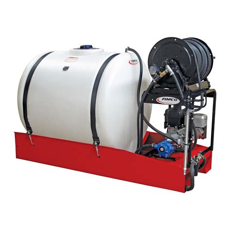 Fimco 200 Gallon Skid Sprayer Gas Powered Roller Pump