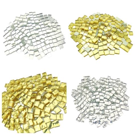 Gold Mosaic Tiles Etsy