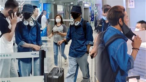 2023 08 06Tenzin is at Chengdu Airport Chengdu Lijiang 丁真成都机场出发视频