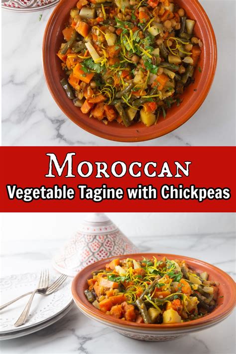 Moroccan Vegetable Tagine With Chickpeas Analida S Ethnic Spoon