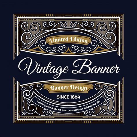 Premium Vector Vintage Background Design