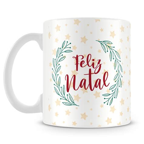 Caneca Personalizada Feliz Natal Caneca Personalizada Para Todas As