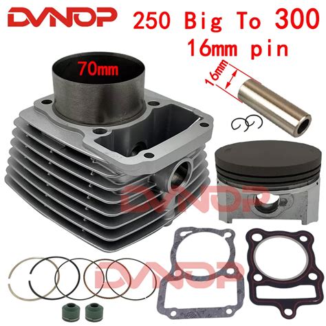 70mm Big Bore Cylinder Kit Cylinder Piston Set For CG250 TO 300 CG300