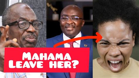 BREAK Bawumia Turns NDC Woman To NPP I Won T Vote For Mahama