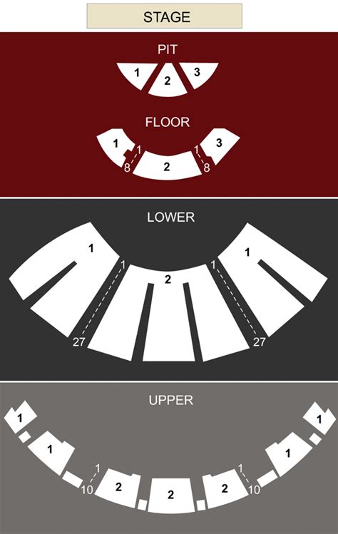 Buell Theater Seating Map Two Birds Home