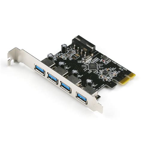 USB 3.1 PCIe-Karte, 4 Ports | CSL Computer