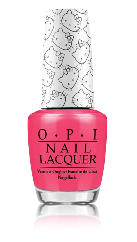 Opi X Hello Kitty Nail Lacquer In Spoken From The Heart Hello Kitty Opi Nail Polish