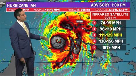 Hurricane Ian tracker: Storm strengthens to Cat. 3; track for Florida ...