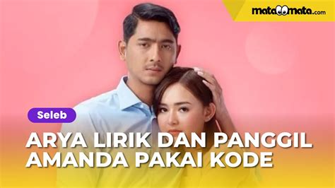 Terciduk Arya Saloka Lirik Dan Panggil Amanda Manopo Pakai Kode Saat