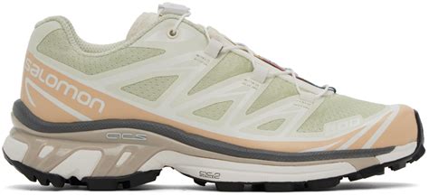 Green XT 6 Sneakers By Salomon On Sale