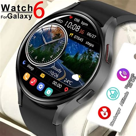 Gejian F R Galaxie Uhr 6 Amoled Smartwatch M Nner Blutzucker Bluetooth