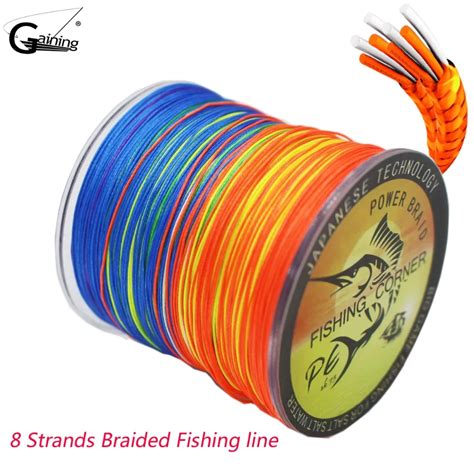 Gaining Improved Braided Fishing Line Strands M Abrasion Resistant