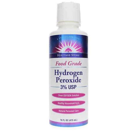 Hydrogen Peroxide 3 Usp Food Grade Heritage Store