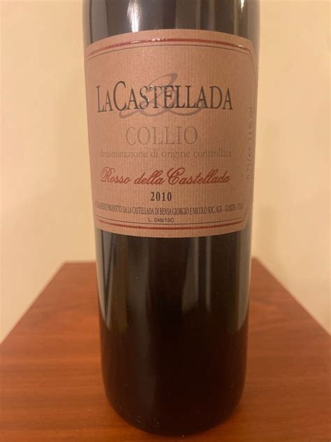 La Castellada Collio Rosso Della Castellada Italy Friuli Venezia