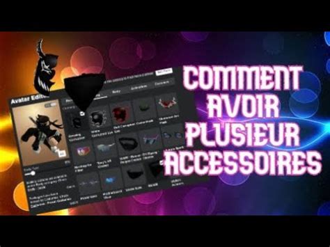 COMMENT METTRE PLUSIEURS CHEVEUX ACCESSOIRES SUR ROBLOX YouTube