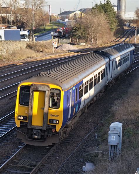 Northern Rail Class 156 Train In Middlesbrough Tony Winward Flickr