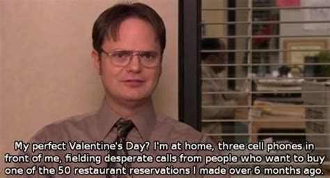 Dwights Idea Of Valentines Day Valentines Day Memes The Office