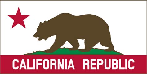 Drapeau De La République Californienne Vector Dessin Vecteurs Publiques