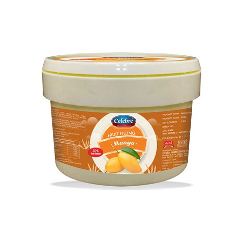 Celebre Mango Fruit Filling 2 Kg E Shop By Delta Nutritives