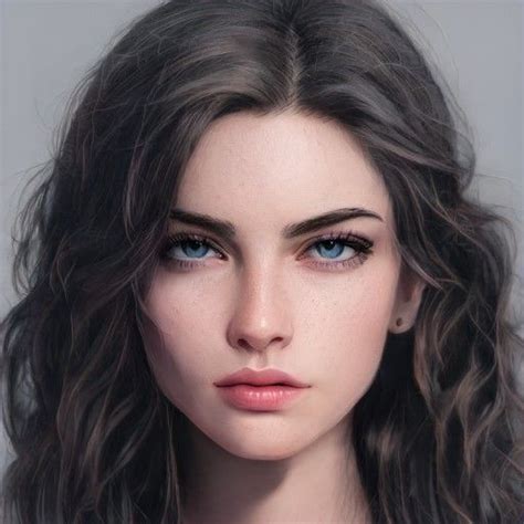 Artbreeder By Hayaletkalp Digital Art Girl Character Portraits