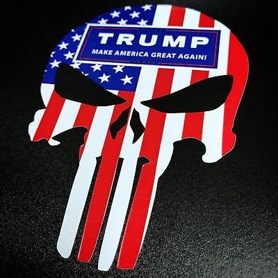 Punisher Trump Sticker Ebay