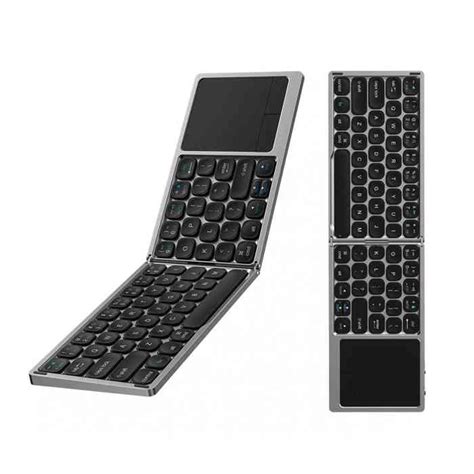 WiWU FMK 04 Fold Mini Rechargeable Wireless Keyboard With Touch Pad