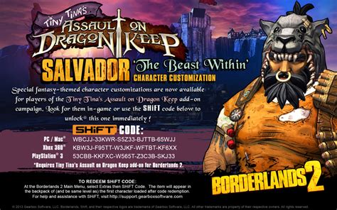 New To Borderlands 2 Here Are 88 Free Shift Codes That Still Work