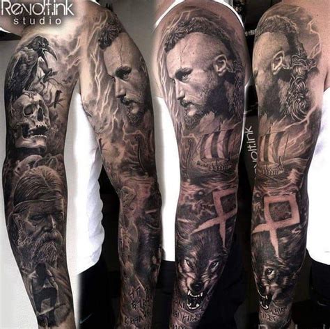 Prepare For The Next Raid With Historys Vikings Tattoos Tattoodo