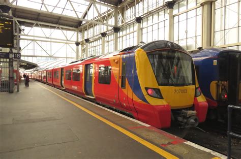 707003 Waterloo South Western Railways Class 707 Unit No Flickr