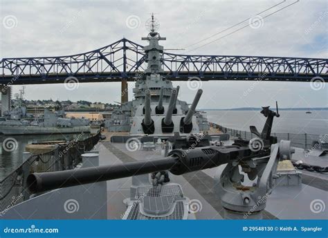 Battleship Massachusetts stock photo. Image of cove, power - 29548130