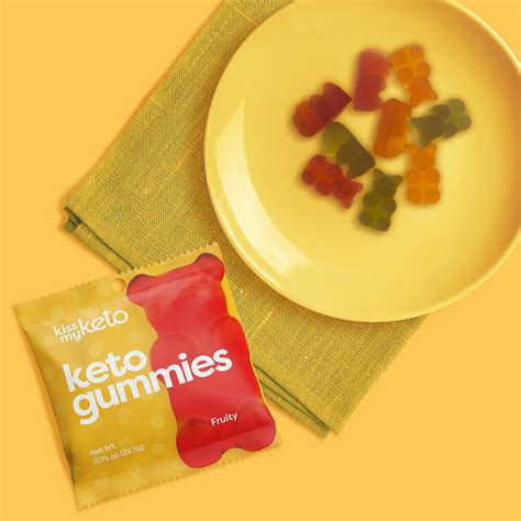 Keto Gummies | Grab These Fruity & High-Fiber Gummy Bears - Kiss My Keto