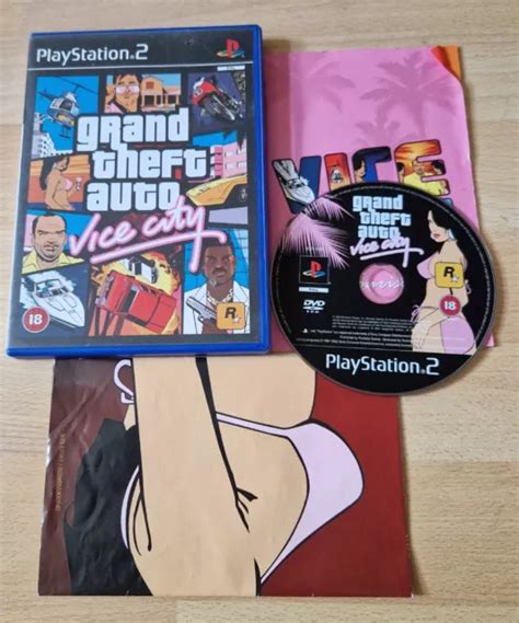 Grand Theft Auto Vice City Game For Sony Playstation Ps Disc Only No