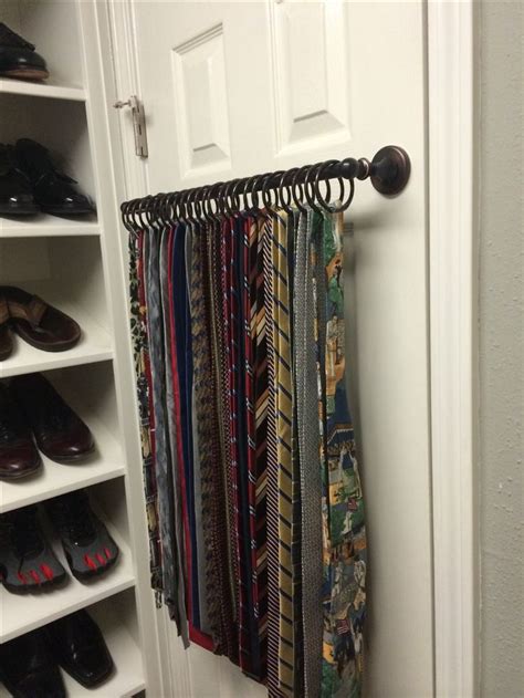 Tie Rack For Small Closets