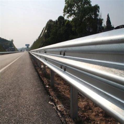 Hot Dip Galvanized Three Beam Highway Guardrail Zinc Coated Oz Sq