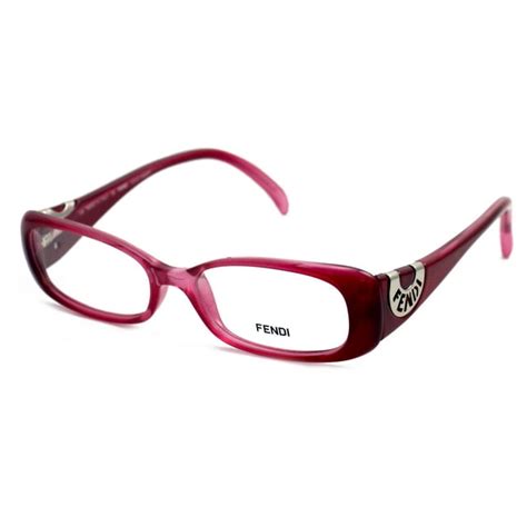 Fendi Eyeglasses Women Fuchsia Frames Rectangle 53 16 135 F847 604