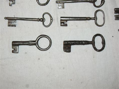 Proantic Wrought Iron Keys From The 16th To 18th Century Important Co