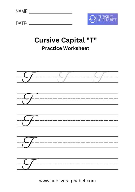 Cursive Capital T