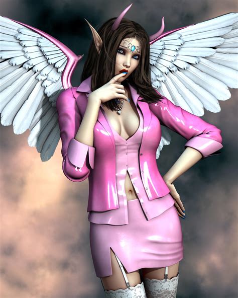 Evinessa Sexy Devil Vamp Elf Pink Angel 001 By Evinessa On Deviantart