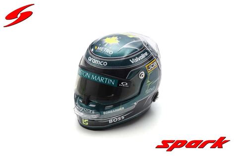 Lance Stroll Helmet 1:5 (2024) - Spark – Triple Crown ModelStore