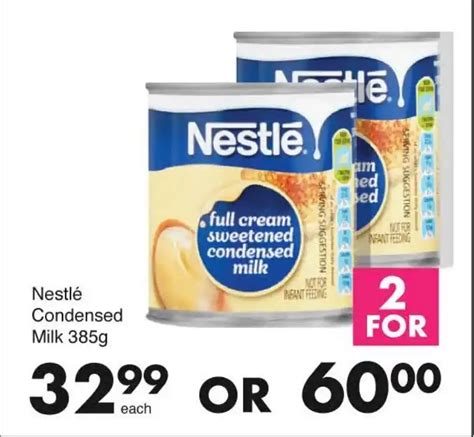 Nestlé Condensed Milk 385g Offer At Save