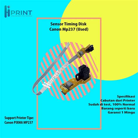 Jual Sensor Timing Disk Pembaca Sensor Encoder Bulat Printer Canon