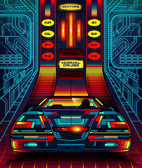 These Neon-Infused Movie Posters Will Trip You Out, Maaaannn