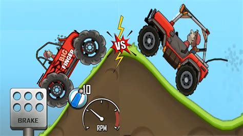 Hill Climb Racing 3D New Car Super Hill Climber Vs Big Finger All