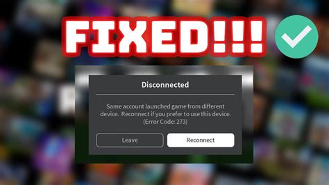 How To Fix Roblox Error Code Same Account Launched Experience