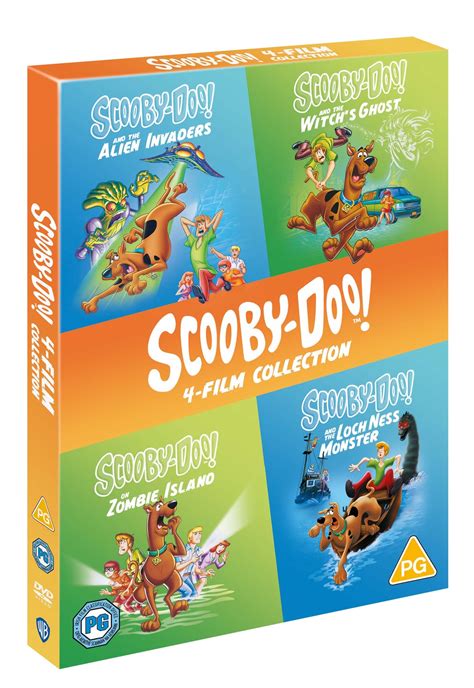 Scooby-Doo! 4-Film Collection (DVD) (2022) – Warner Bros. Shop - UK