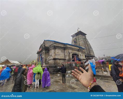 Kedarnath Dham Temple Mahadev Place Editorial Stock Photo Image Of